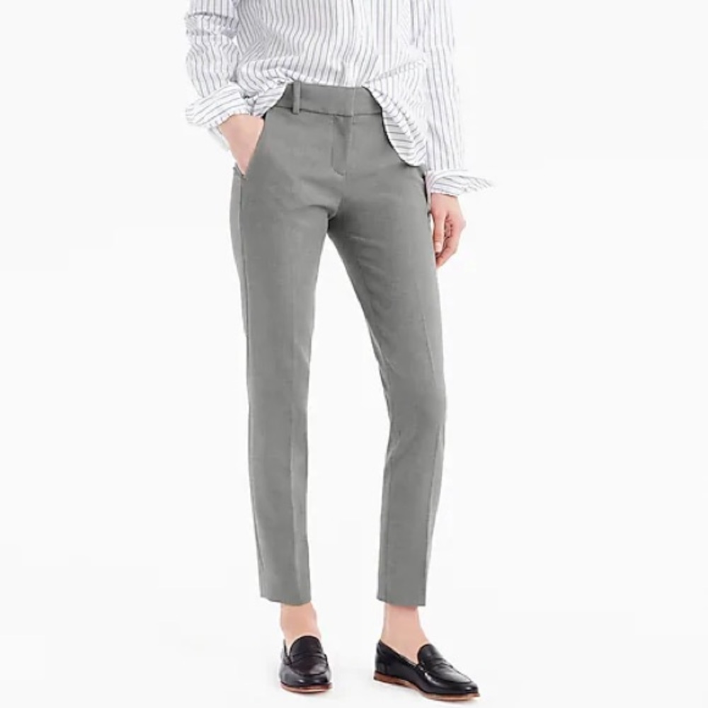 J. Crew Cameron Slim Crop Pant Four Season Stretch